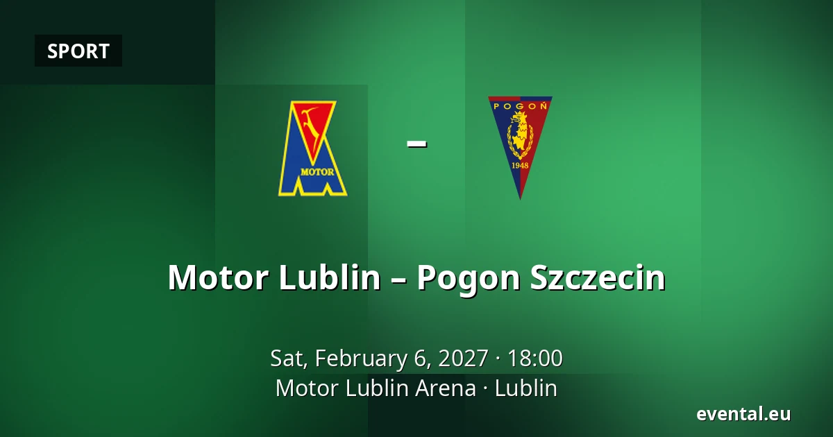 Motor Lublin – Pogon Szczecin — Motor Lublin Arena, Lublin