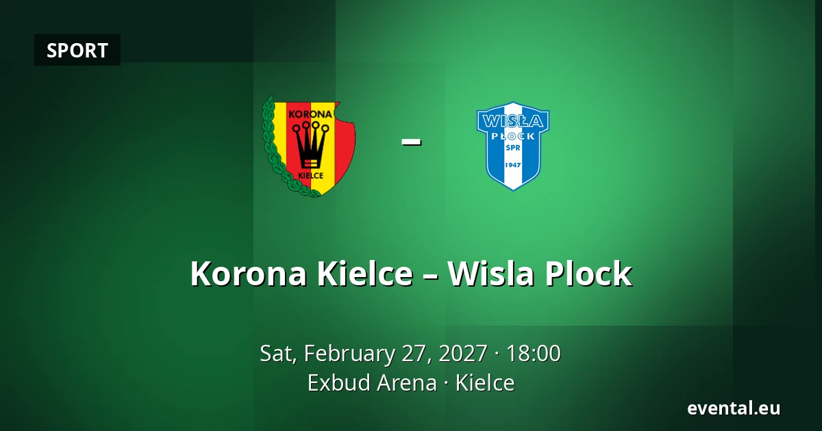 Korona Kielce – Wisla Plock — Exbud Arena, Kielce