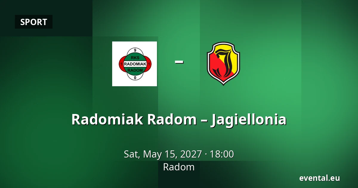 Radomiak Radom – Jagiellonia — Radom