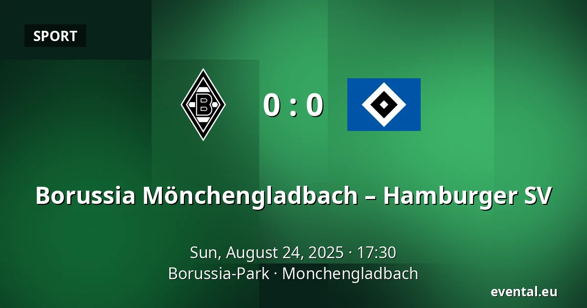 Borussia Mönchengladbach – Hamburger SV — Borussia-Park, Monchengladbach