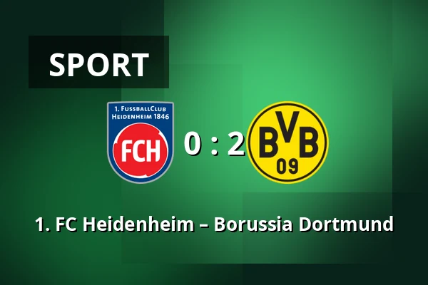 1. FC Heidenheim – Borussia Dortmund — Voith-Arena, Heidenheim an der Brenz
