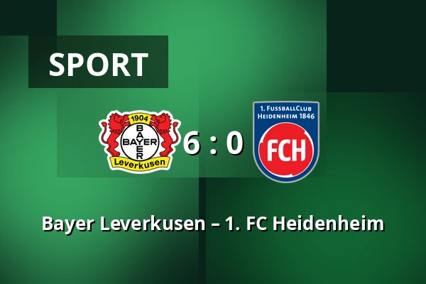 Bayer Leverkusen – 1. FC Heidenheim — BayArena, Leverkusen