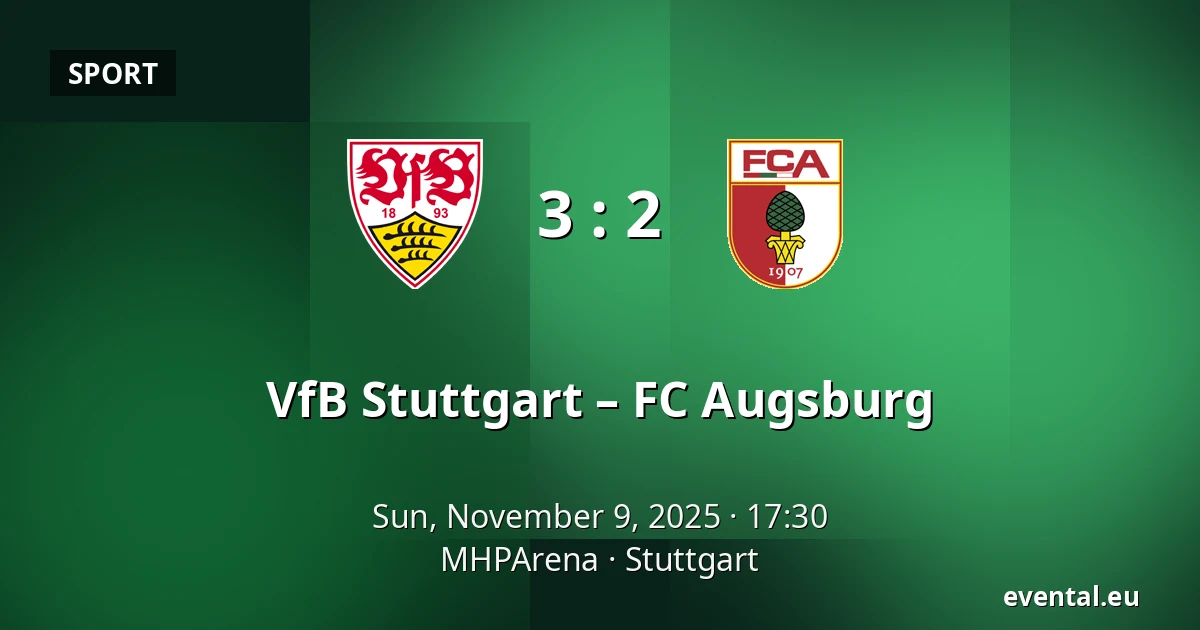 VfB Stuttgart – FC Augsburg — MHPArena, Stuttgart
