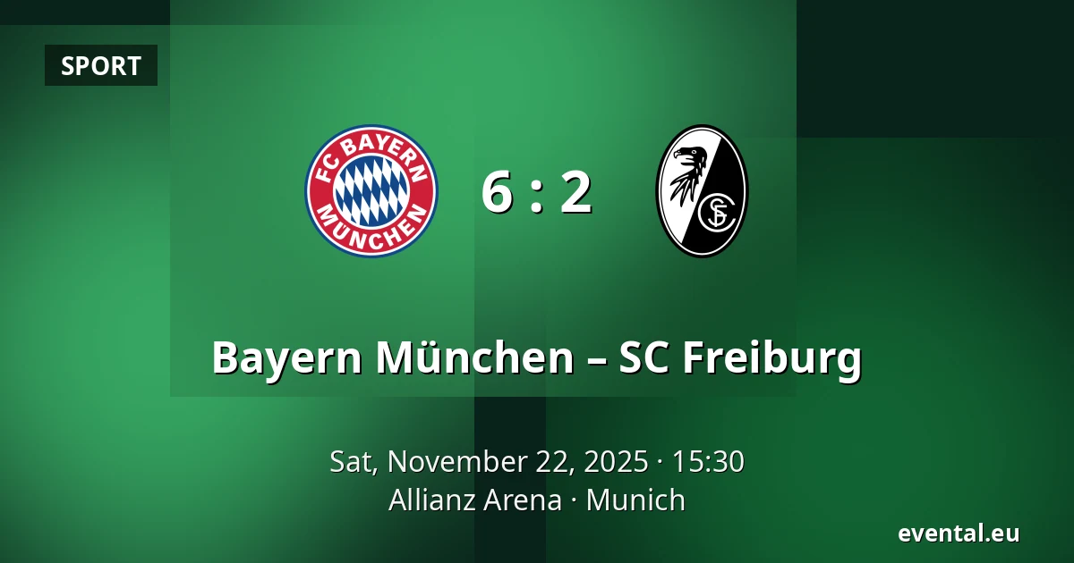 Bayern München – SC Freiburg — Allianz Arena, Munich