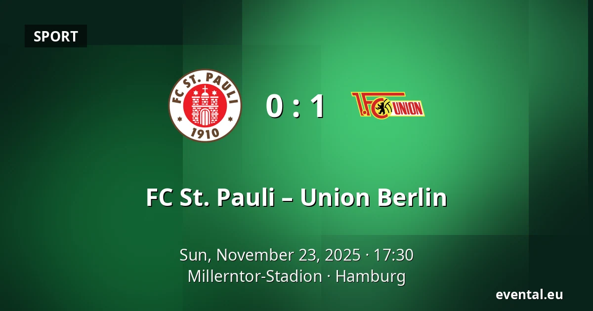 FC St. Pauli – Union Berlin — Millerntor-Stadion, Hamburg