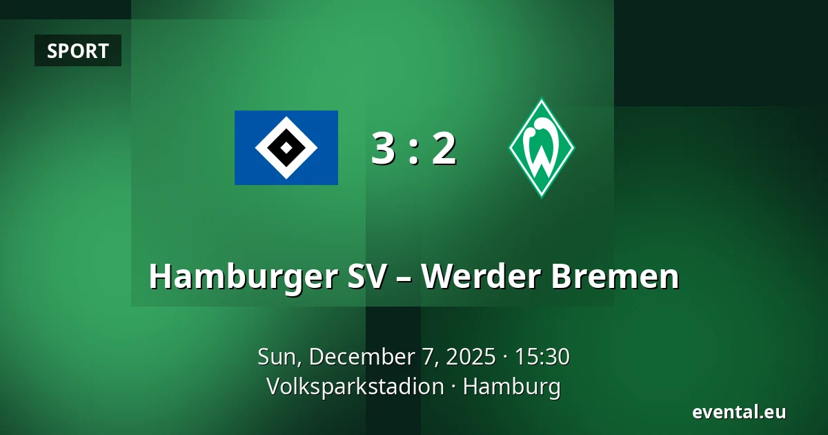 Hamburger SV – Werder Bremen — Volksparkstadion, Hamburg