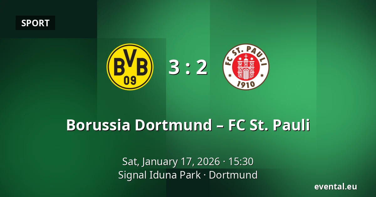 Borussia Dortmund – FC St. Pauli — Signal Iduna Park, Dortmund