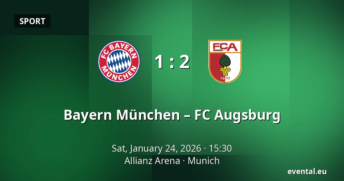 Bayern München – FC Augsburg — Allianz Arena, Munich