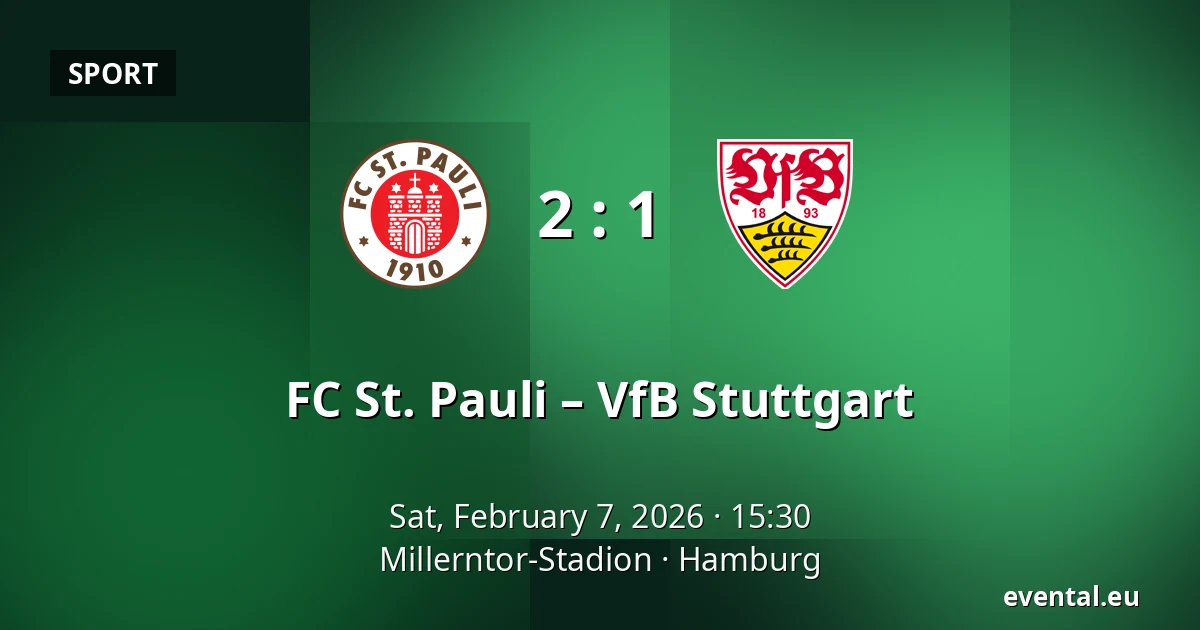 FC St. Pauli – VfB Stuttgart — Millerntor-Stadion, Hamburg