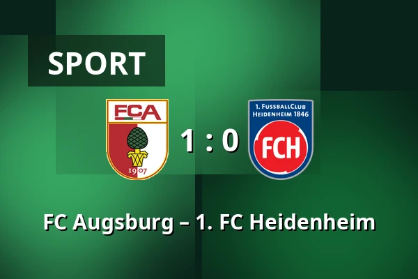FC Augsburg – 1. FC Heidenheim — WWK Arena, Augsburg