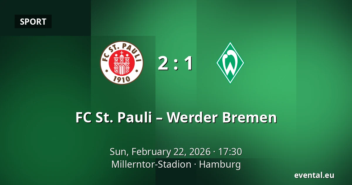 FC St. Pauli – Werder Bremen — Millerntor-Stadion, Hamburg