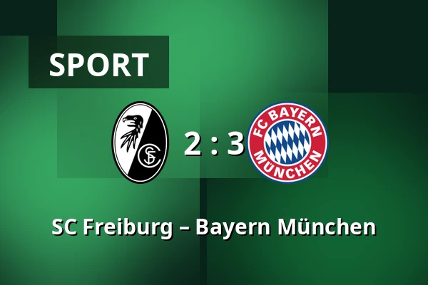 SC Freiburg – Bayern München — Europa-Park-Stadion, Freiburg im Breisgau