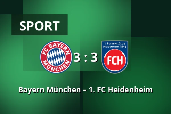 Bayern München – 1. FC Heidenheim — Allianz Arena, Munich