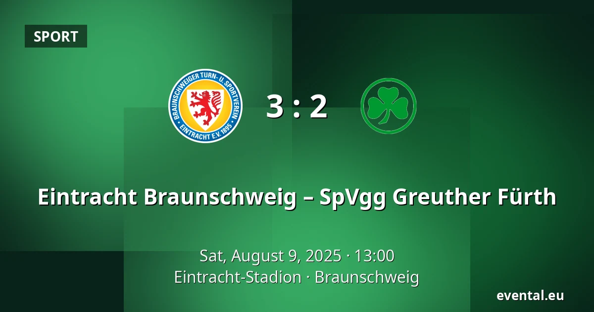 Eintracht Braunschweig – SpVgg Greuther Fürth — Eintracht-Stadion, Braunschweig