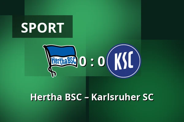 Hertha BSC – Karlsruher SC — Olympiastadion, Berlin