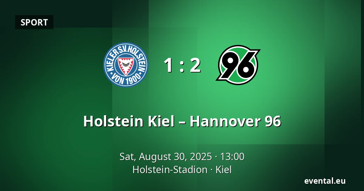 Holstein Kiel – Hannover 96 — Holstein-Stadion, Kiel