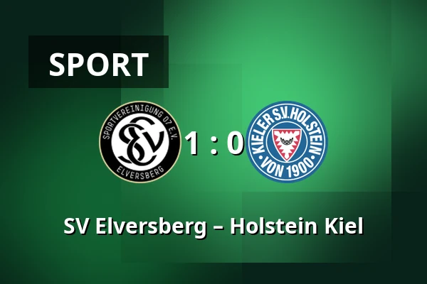 SV Elversberg – Holstein Kiel — Waldstadion Kaiserlinde, Spiesen-Elversberg