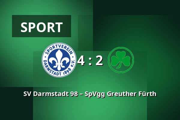 SV Darmstadt 98 – SpVgg Greuther Fürth — Merck-Stadion am Bollenfalltor, Darmstadt