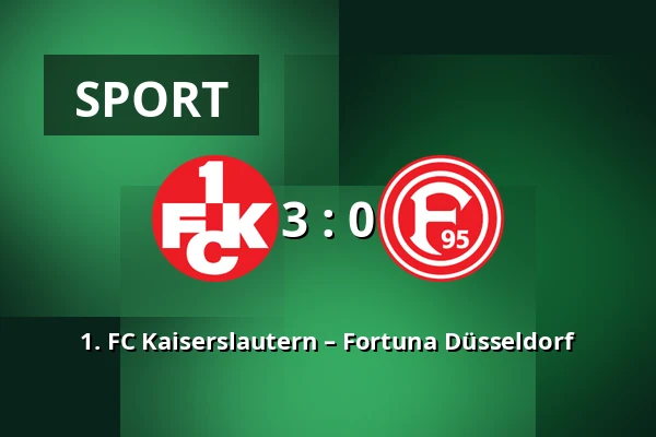 1. FC Kaiserslautern – Fortuna Düsseldorf — Fritz Walter Stadion, Kaiserslautern