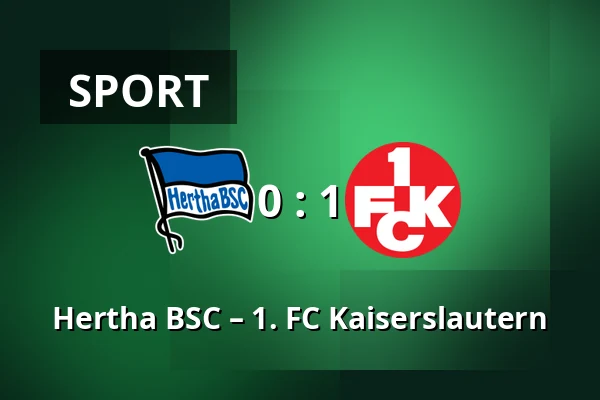 Hertha BSC – 1. FC Kaiserslautern — Olympiastadion, Berlin