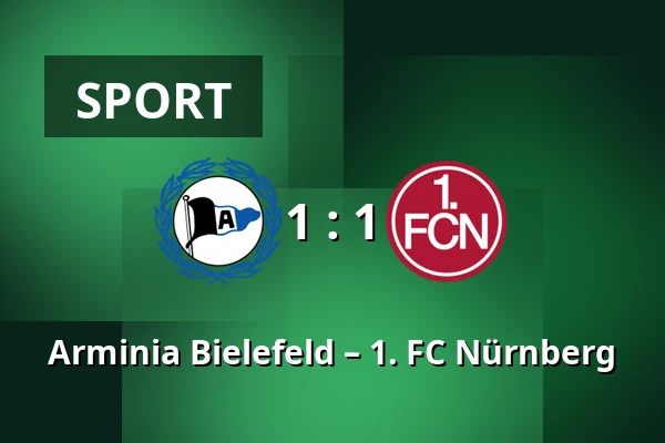 Arminia Bielefeld – 1. FC Nürnberg — SchücoArena, Bielefeld
