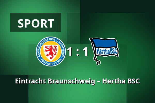 Eintracht Braunschweig – Hertha BSC — Eintracht-Stadion, Braunschweig