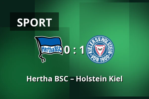 Hertha BSC – Holstein Kiel — Olympiastadion, Berlin