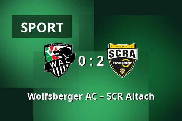 Wolfsberger AC – SCR Altach — Lavanttal-Arena, Wolfsberg