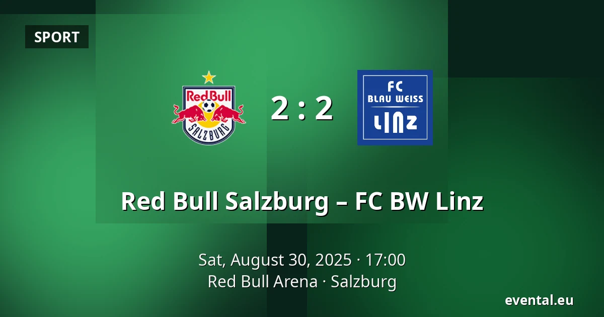 Red Bull Salzburg – FC BW Linz — Red Bull Arena, Salzburg