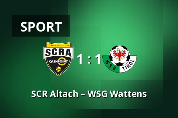 SCR Altach – WSG Wattens — Cashpoint-Arena, Altach