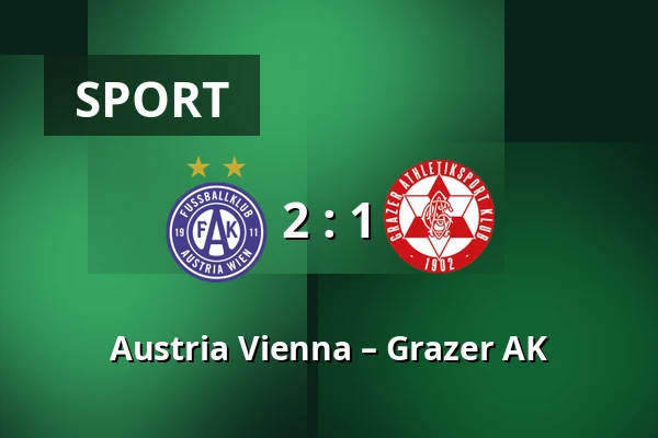 Austria Vienna – Grazer AK — Generali Arena, Vienna