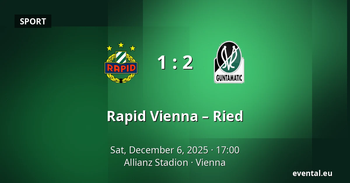 Rapid Vienna – Ried — Allianz Stadion, Vienna