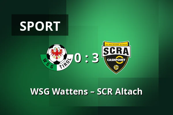 WSG Wattens – SCR Altach — Tivoli Stadion Tirol, Innsbruck
