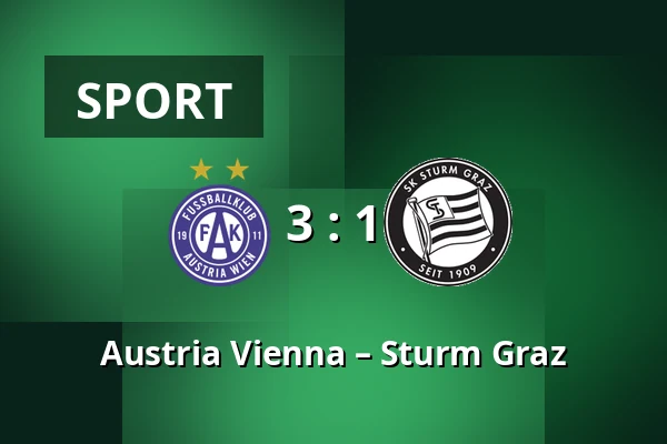 Austria Vienna – Sturm Graz — Generali Arena, Vienna