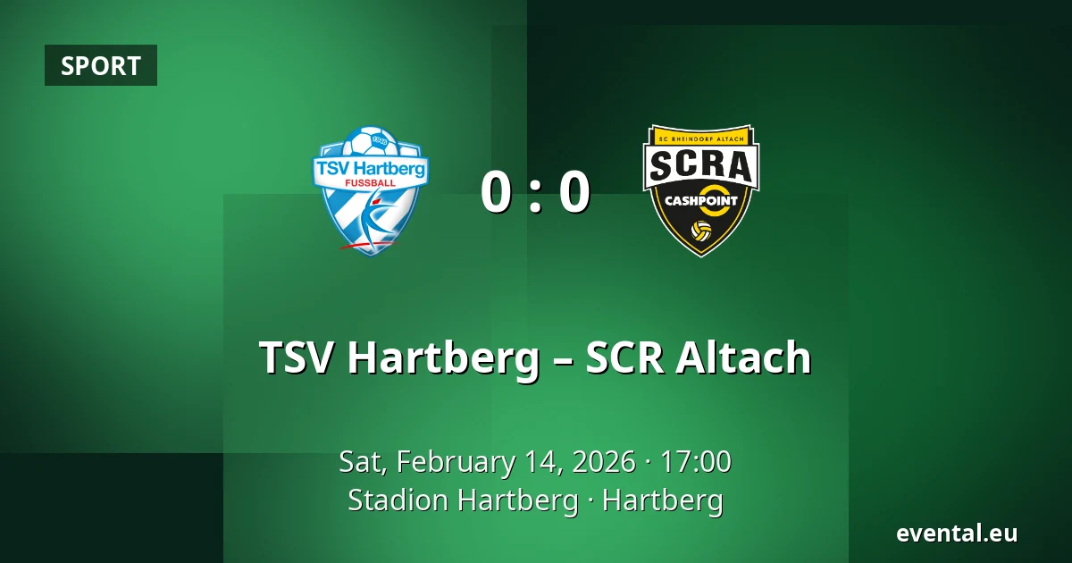 TSV Hartberg – SCR Altach — Stadion Hartberg, Hartberg