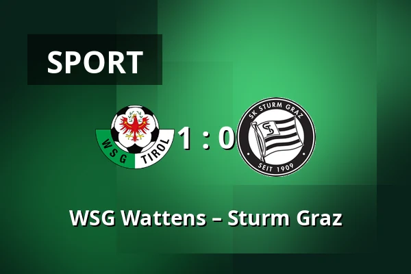 WSG Wattens – Sturm Graz — Tivoli Stadion Tirol, Innsbruck