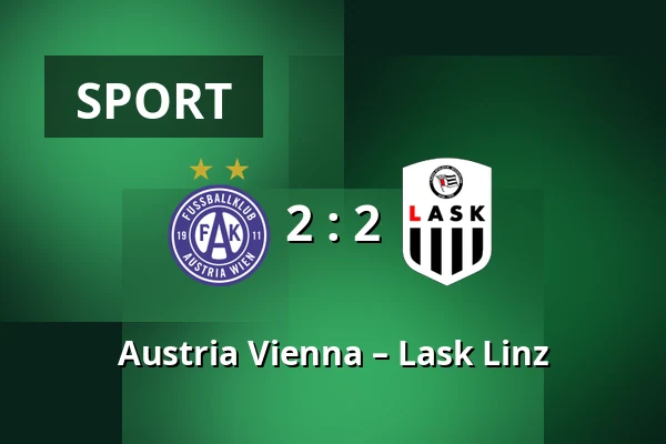 Austria Vienna – Lask Linz — Generali Arena, Vienna