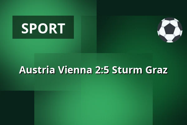 Austria Vienna - Sturm Graz — Generali Arena, Vienna