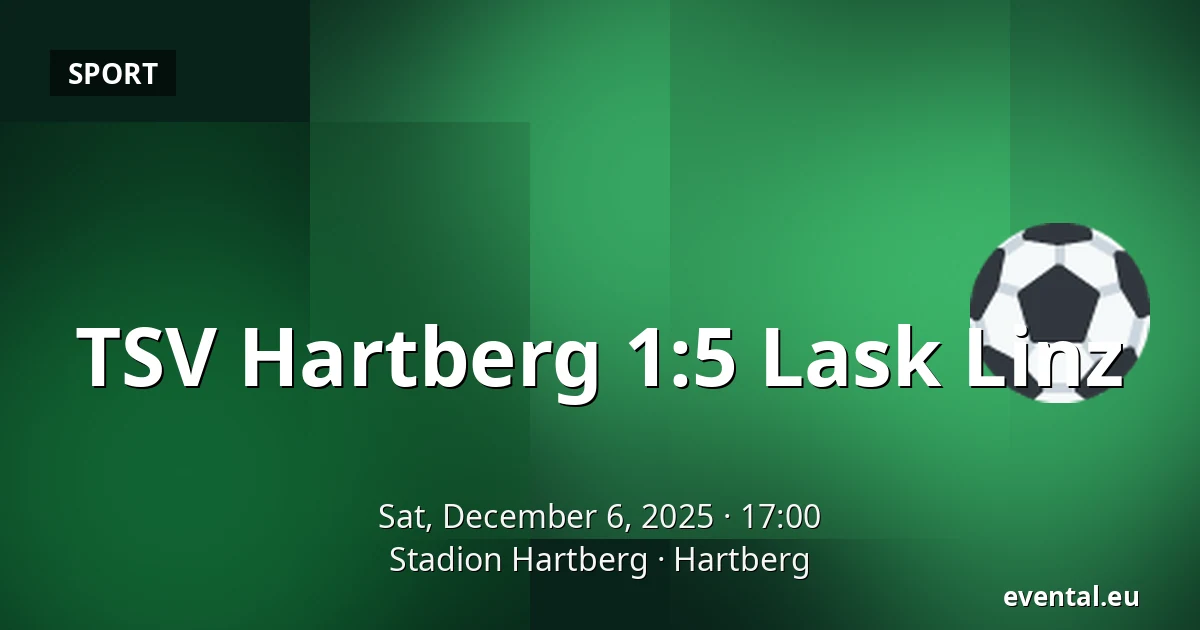 TSV Hartberg - Lask Linz — Stadion Hartberg, Hartberg