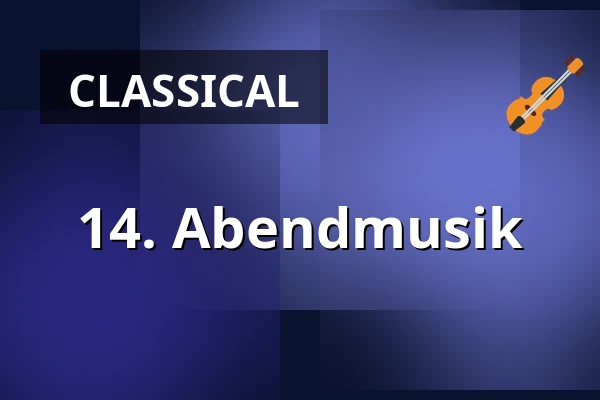 14. Abendmusik — Freiberger Dom, Freiberg