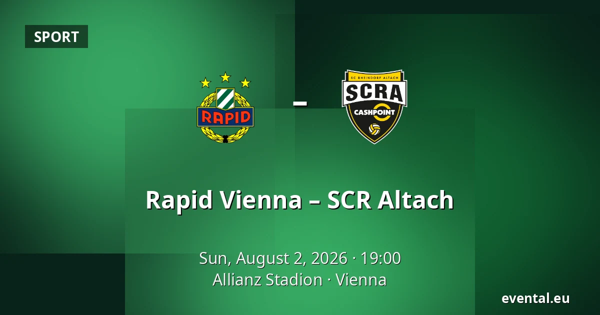 Rapid Vienna – SCR Altach — Allianz Stadion, Vienna