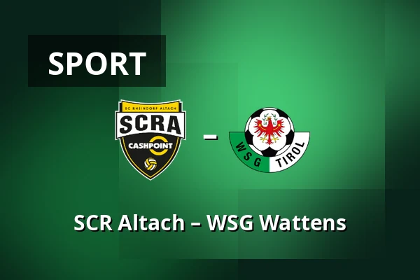 SCR Altach – WSG Wattens — Cashpoint-Arena, Altach