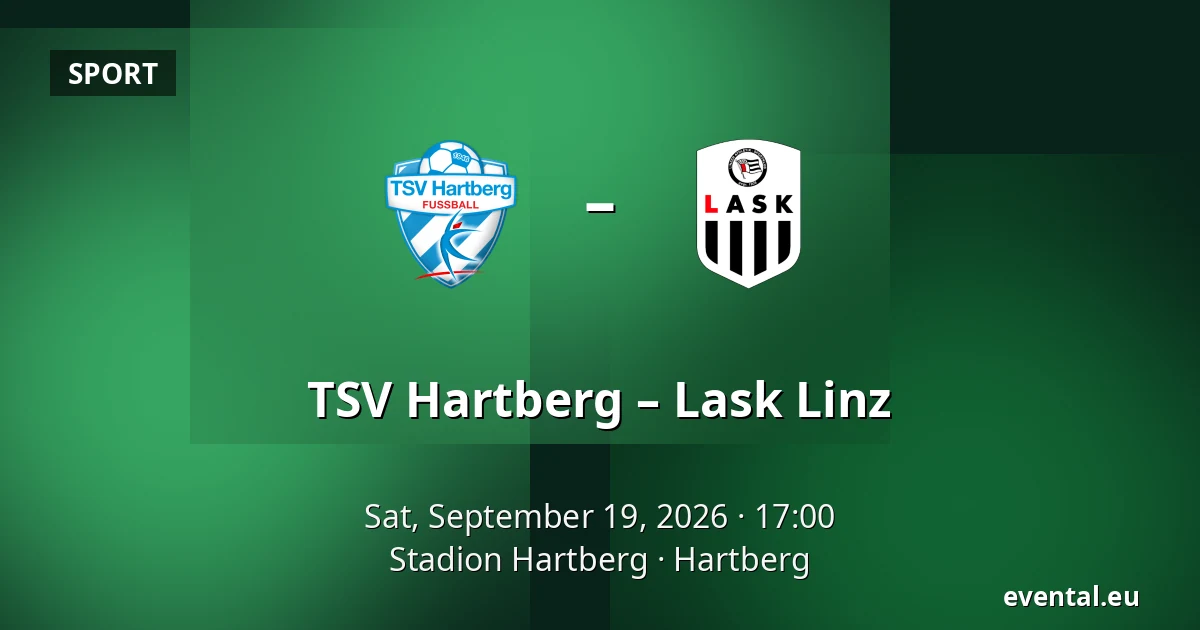 TSV Hartberg – Lask Linz — Stadion Hartberg, Hartberg