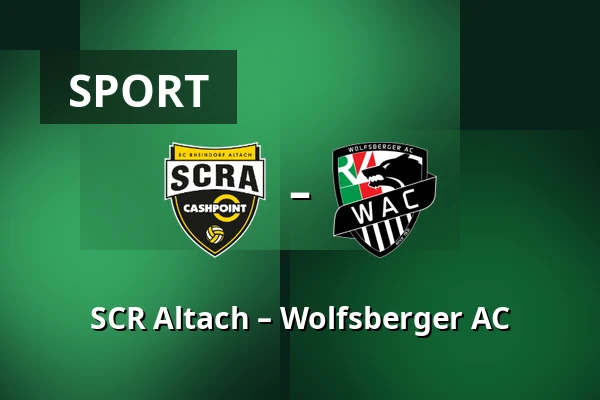 SCR Altach – Wolfsberger AC — Cashpoint-Arena, Altach