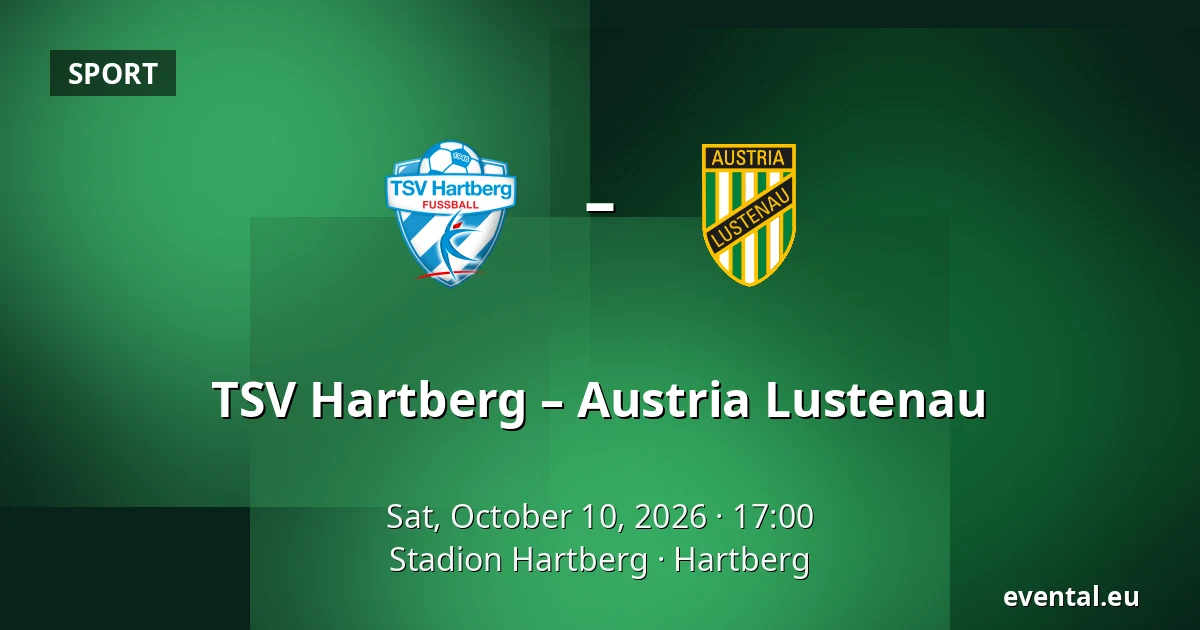 TSV Hartberg – Austria Lustenau — Stadion Hartberg, Hartberg