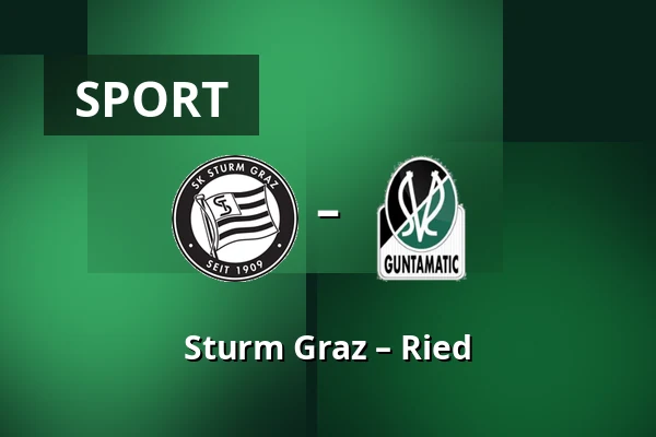 Sturm Graz – Ried — Merkur-Arena, Graz