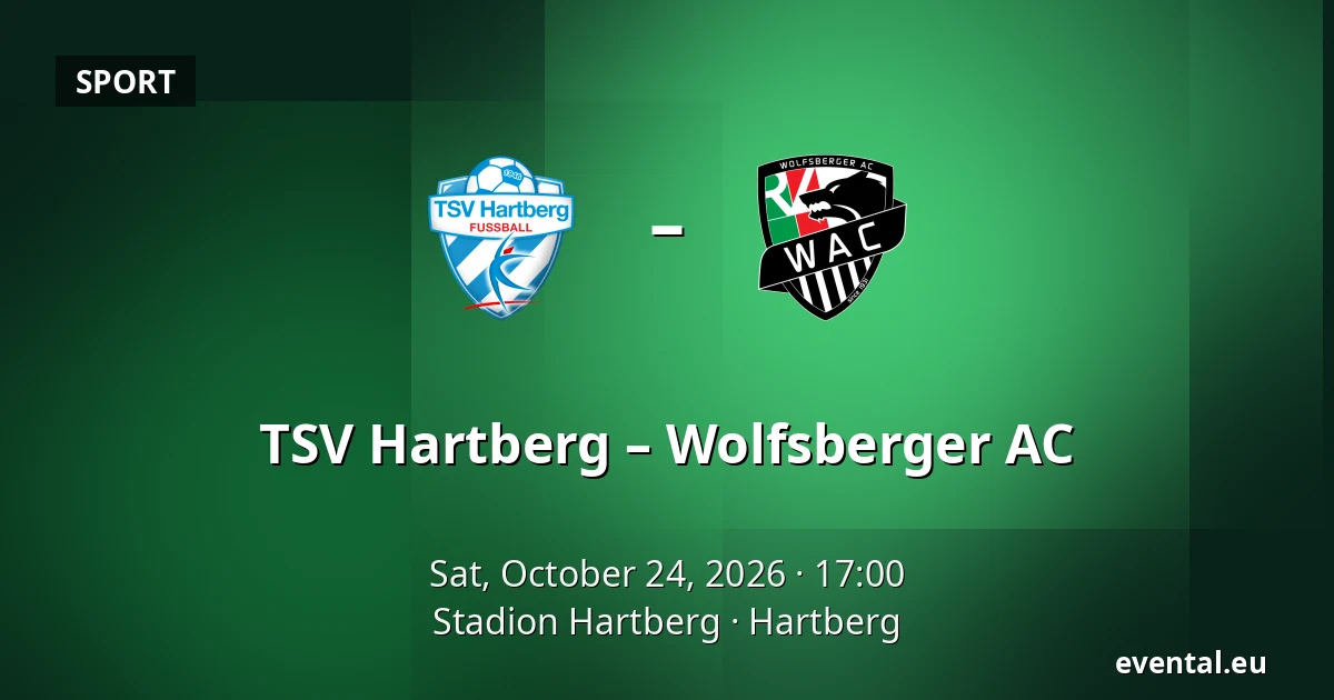 TSV Hartberg – Wolfsberger AC — Stadion Hartberg, Hartberg