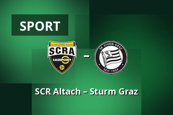 SCR Altach – Sturm Graz — Cashpoint-Arena, Altach