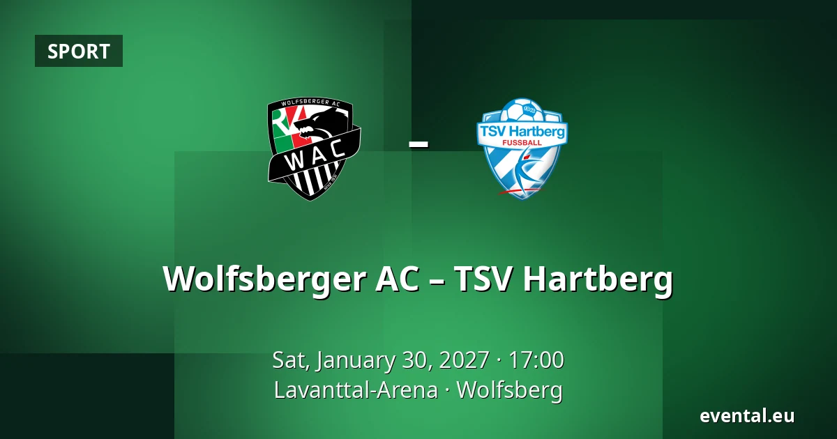 Wolfsberger AC – TSV Hartberg — Lavanttal-Arena, Wolfsberg