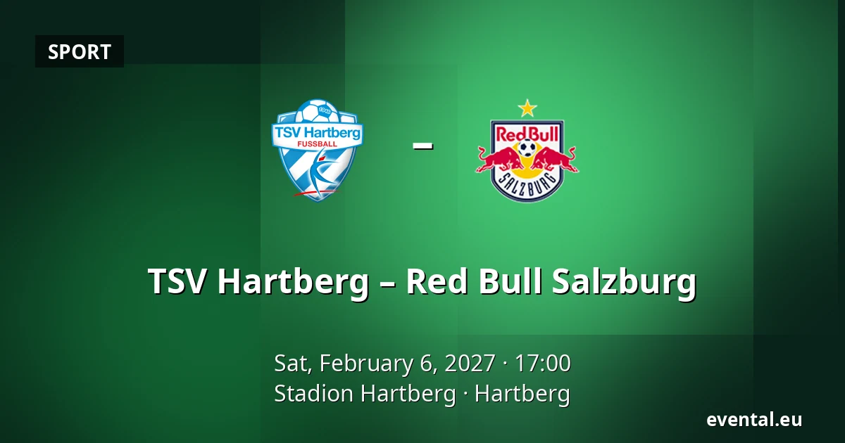 TSV Hartberg – Red Bull Salzburg — Stadion Hartberg, Hartberg